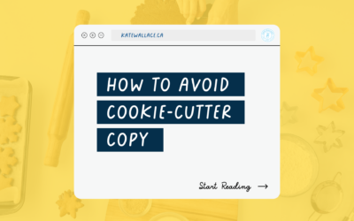 How to Avoid Cookie-Cutter Copy